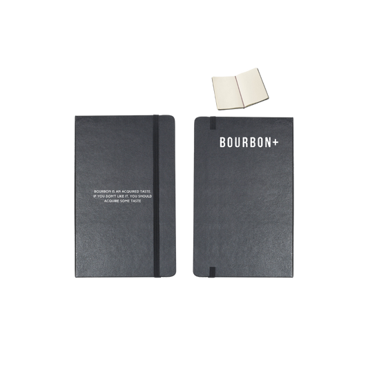 Bourbon+ Moleskin Hard Cover Ruled Notebook