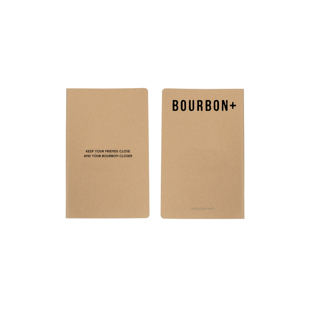 Bourbon+ Cahier Ruled Large Moleskin (Kraft)